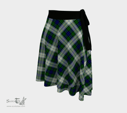 Scottish Blackwatch Dress Modern Clan Tartan Classic Wrap Skirt