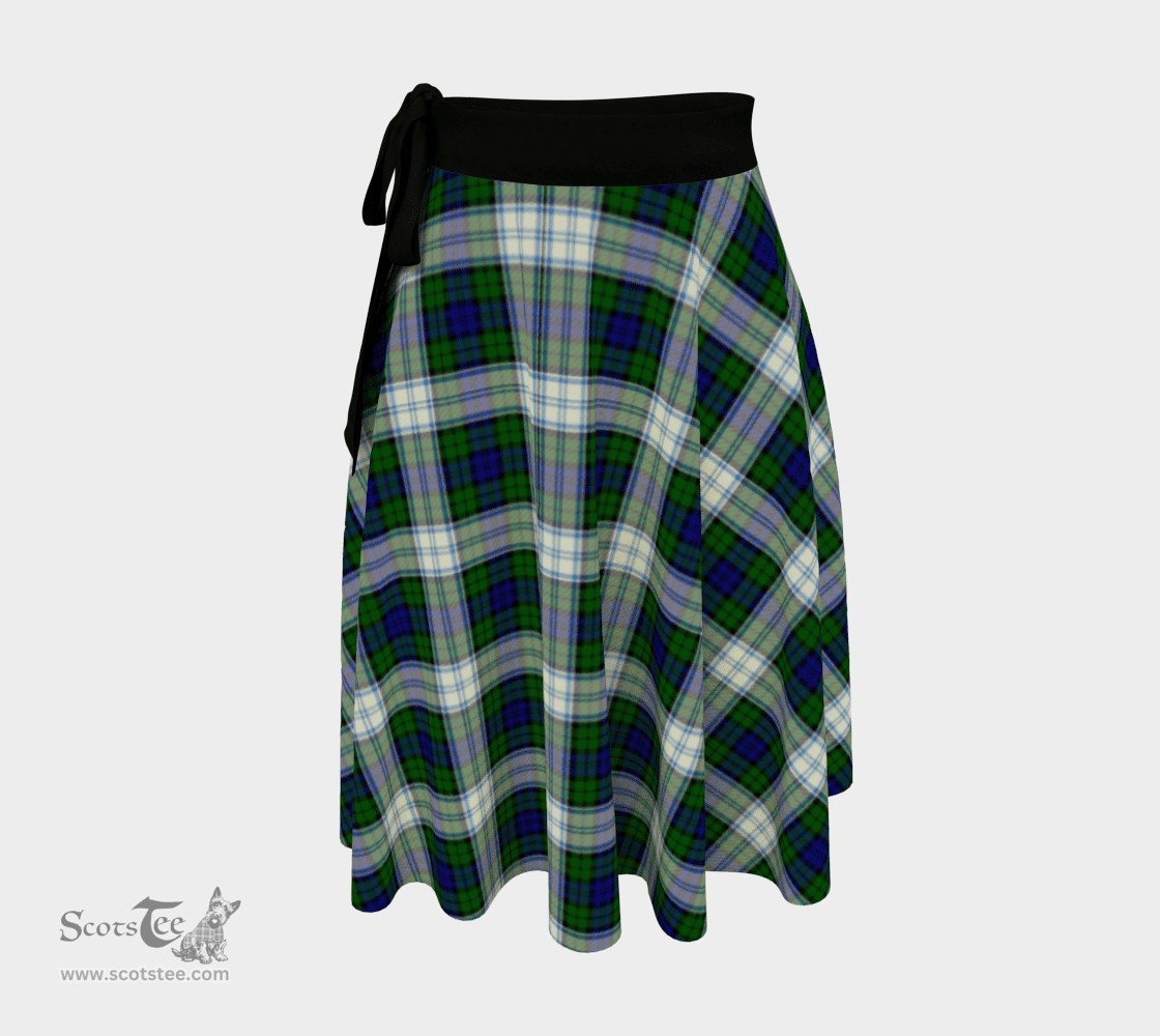 Scottish Blackwatch Dress Modern Clan Tartan Classic Wrap Skirt
