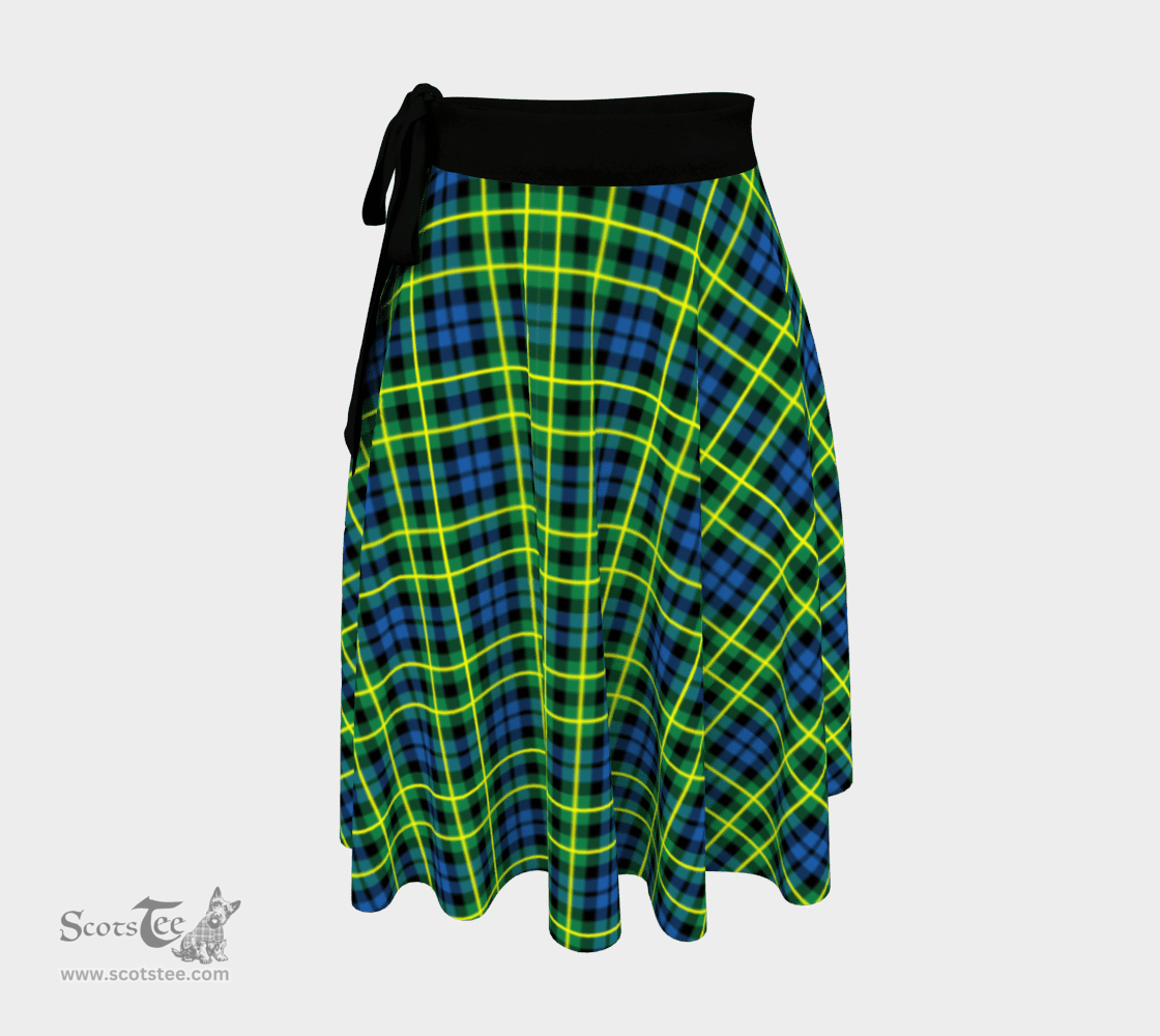 Scottish Campbell of Breadalbane Ancient Clan Tartan Classic Wrap Skirt