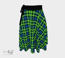 Scottish Campbell of Breadalbane Ancient Clan Tartan Classic Wrap Skirt