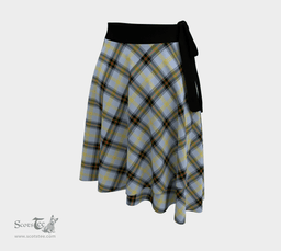 Scottish Bell of The Border Clan Tartan Classic Wrap Skirt