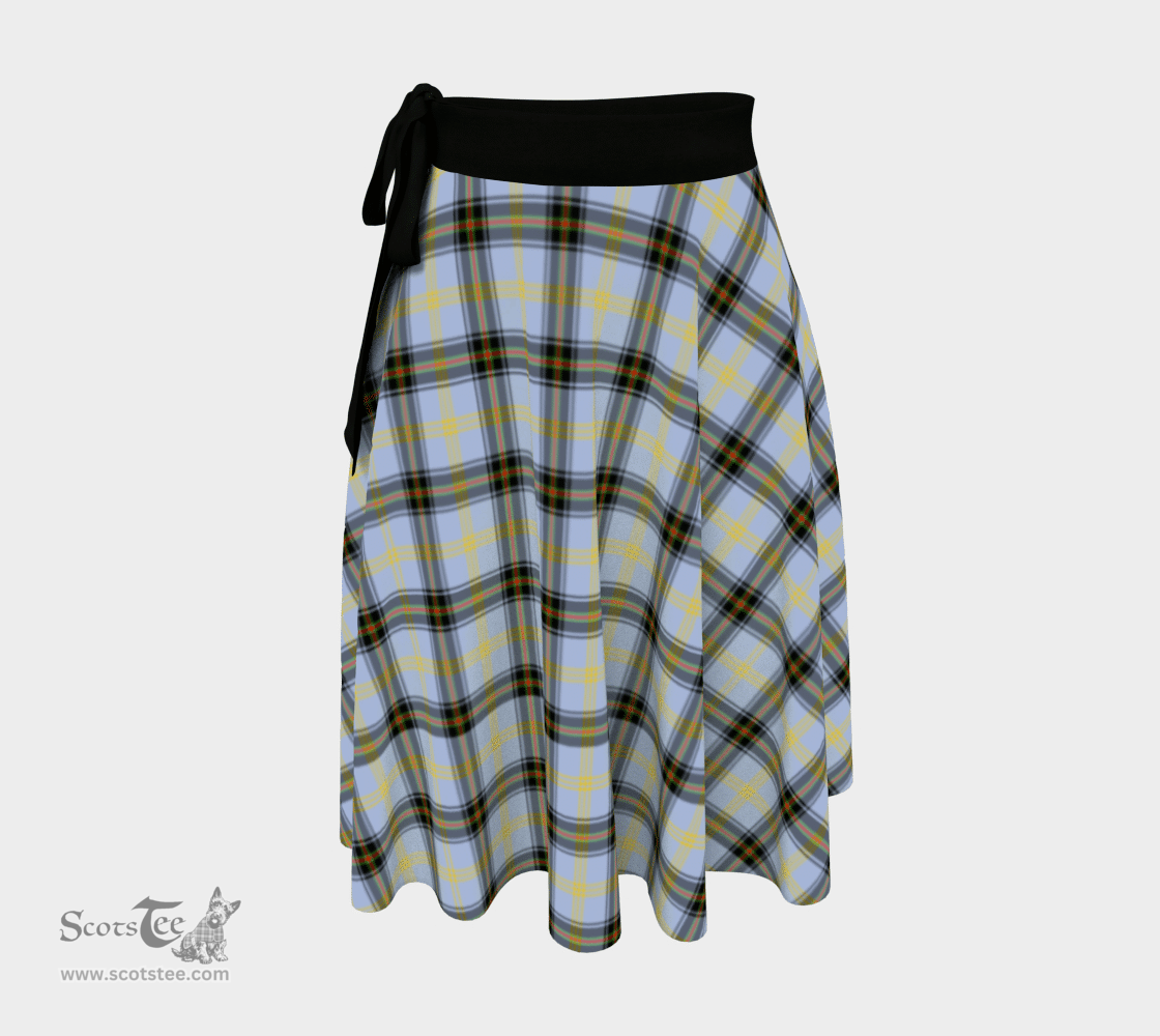 Scottish Bell of The Border Clan Tartan Classic Wrap Skirt