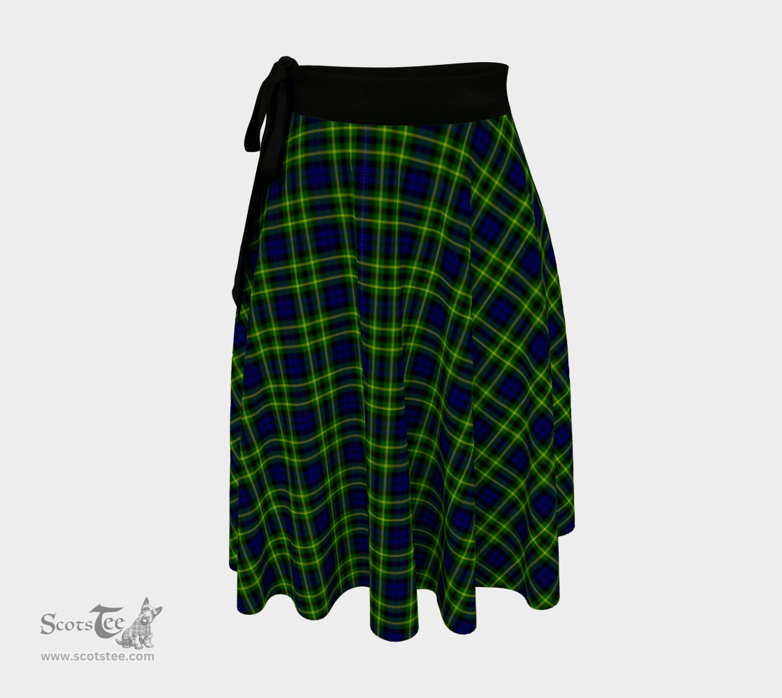 Scottish Campbell of Breadalbane Modern Clan Tartan Classic Wrap Skirt