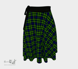 Scottish Campbell of Breadalbane Modern Clan Tartan Classic Wrap Skirt