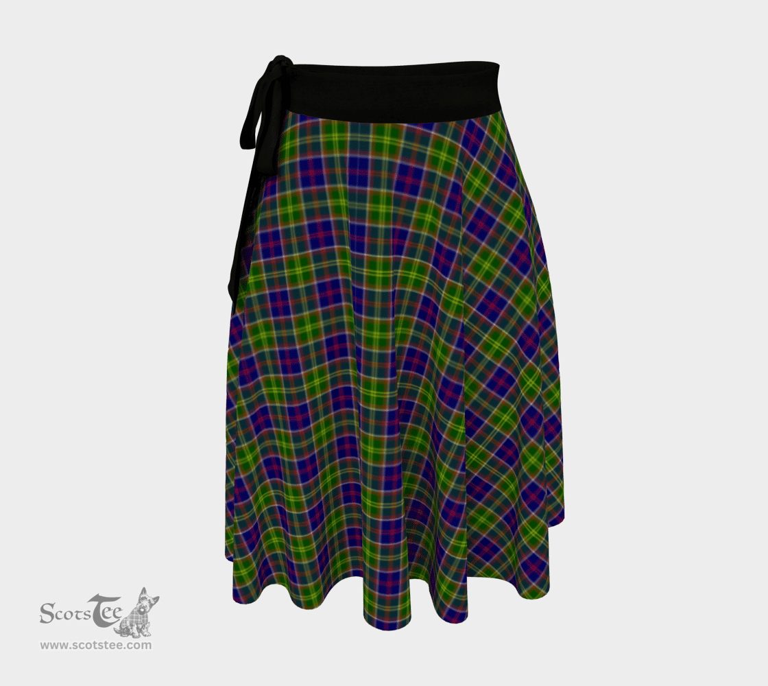 Scottish Ayrshire District Clan Tartan Classic Wrap Skirt