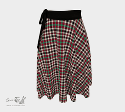 Scottish Borthwick Dress Ancient Clan Tartan Classic Wrap Skirt