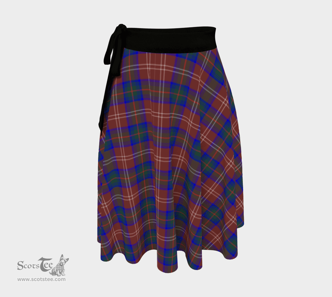 Scottish Chisholm Hunting Modern Clan Tartan Classic Wrap Skirt