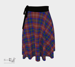Scottish Chisholm Hunting Modern Clan Tartan Classic Wrap Skirt