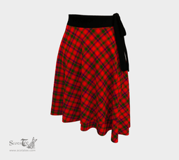 Scottish MacColl Modern Clan Tartan Classic Wrap Skirt