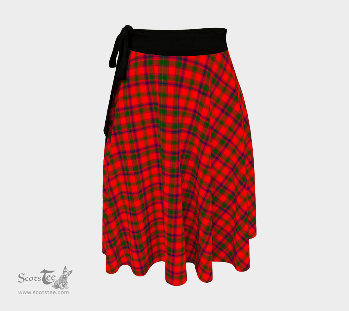 Scottish MacColl Modern Clan Tartan Classic Wrap Skirt