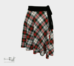 Scottish MacDuff Dress Modern Clan Tartan Classic Wrap Skirt
