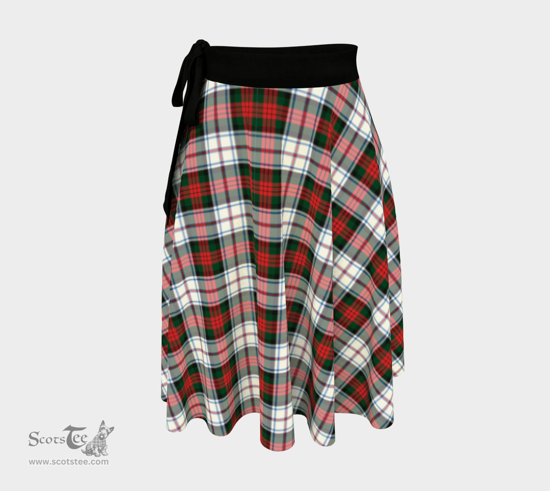 Scottish MacDuff Dress Modern Clan Tartan Classic Wrap Skirt