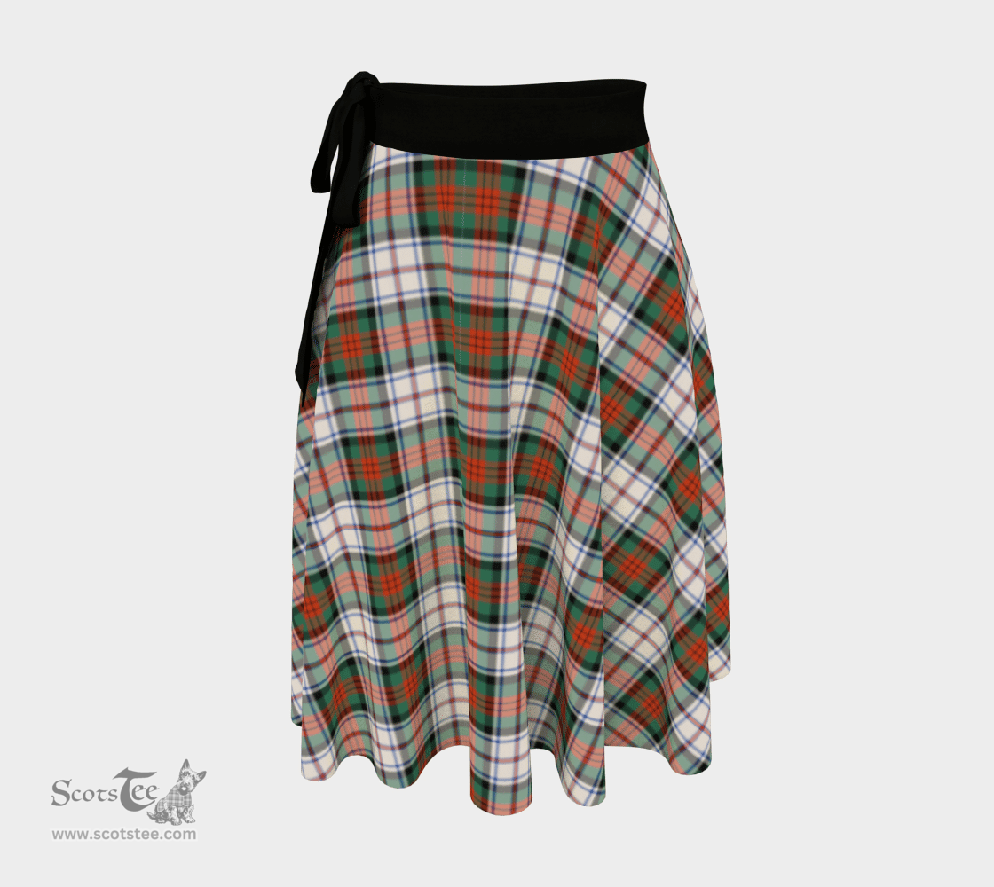 Scottish MacDuff Dress Ancient Clan Tartan Classic Wrap Skirt