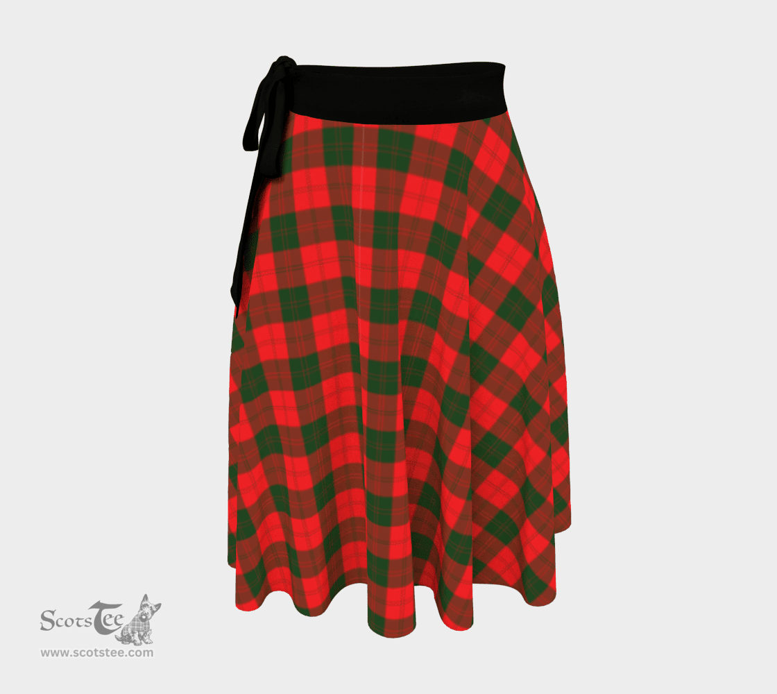 Scottish Erskine Modern Clan Tartan Classic Wrap Skirt