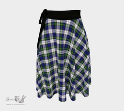 Scottish Gordon Dress Modern Clan Tartan Classic Wrap Skirt