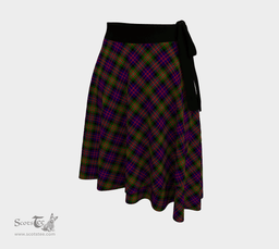 Scottish MacDonnell of Glengarry Modern Clan Tartan Classic Wrap Skirt