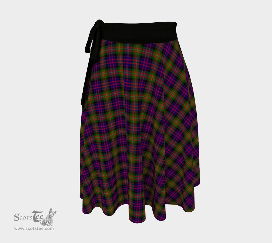 Scottish MacDonnell of Glengarry Modern Clan Tartan Classic Wrap Skirt
