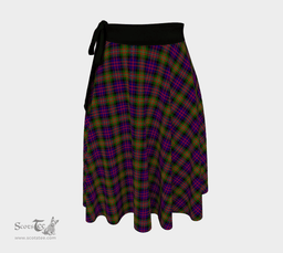 Scottish MacDonnell of Glengarry Modern Clan Tartan Classic Wrap Skirt