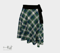 Scottish Gordon Dress Ancient Clan Tartan Classic Wrap Skirt