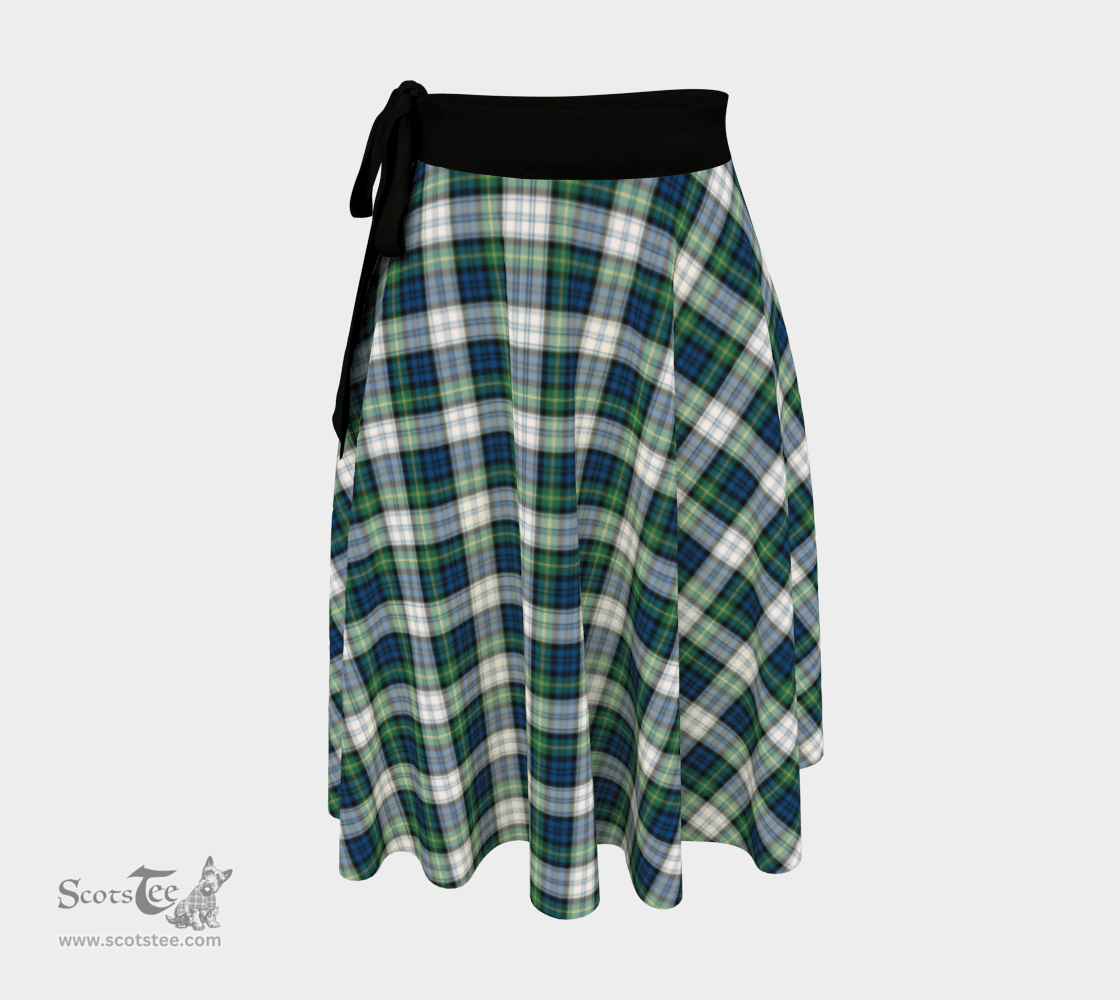Scottish Gordon Dress Ancient Clan Tartan Classic Wrap Skirt
