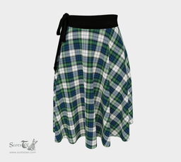 Scottish Gordon Dress Ancient Clan Tartan Classic Wrap Skirt