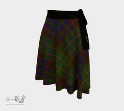 Scottish Cunningham Hunting Modern Clan Tartan Classic Wrap Skirt