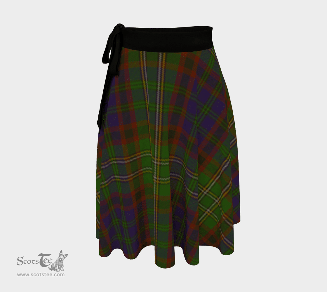 Scottish Cunningham Hunting Modern Clan Tartan Classic Wrap Skirt