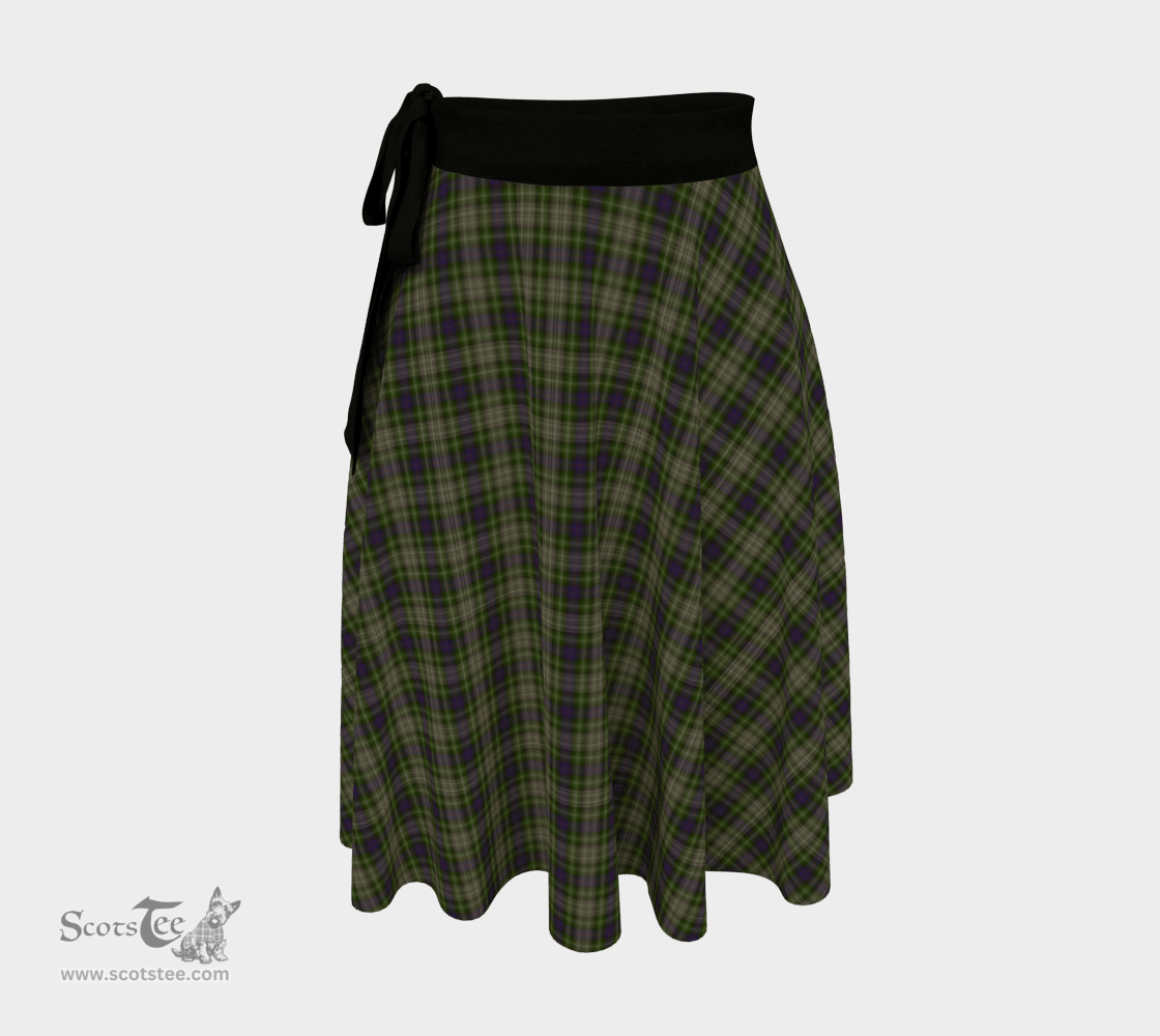 Scottish Davidson Tulloch Dress Clan Tartan Classic Wrap Skirt