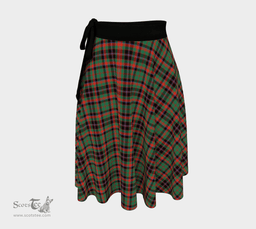 Scottish Cumming Hunting Ancient Clan Tartan Classic Wrap Skirt