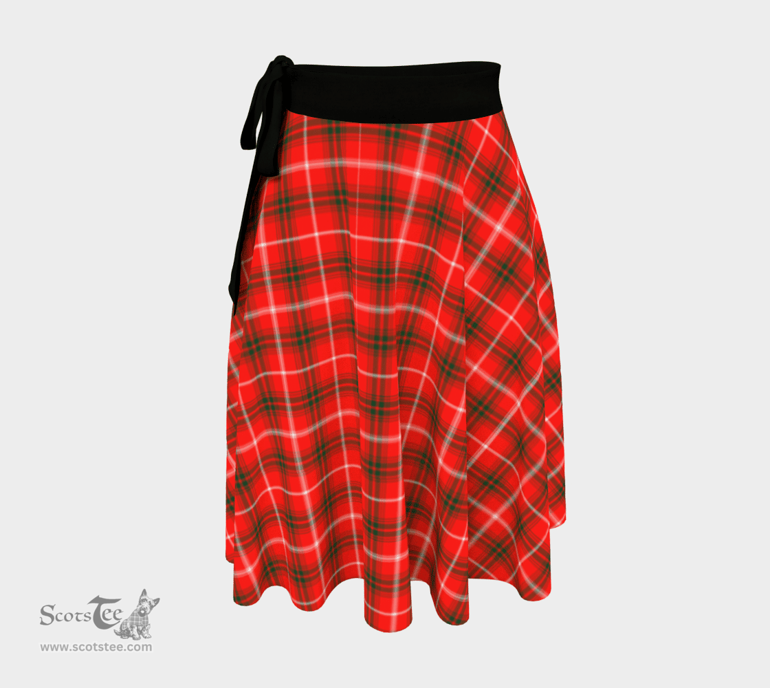 Scottish Duke of Rothesay Modern Clan Tartan Classic Wrap Skirt