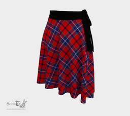 Scottish Wishart Dress Clan Tartan Classic Wrap Skirt
