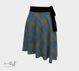 Scottish Stewart of Appin Hunting Ancient Clan Tartan Classic Wrap Skirt