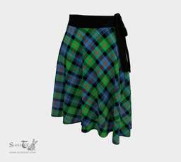 Scottish Murray of Atholl Ancient Clan Tartan Classic Wrap Skirt