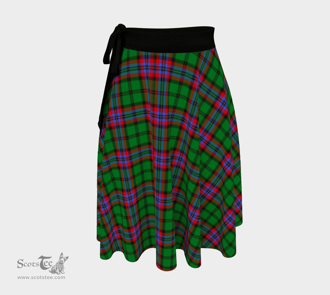 Scottish McGeachie Clan Tartan Classic Wrap Skirt