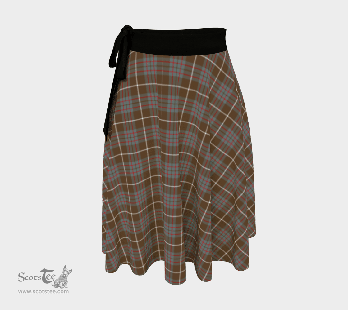 Scottish MacIntyre Hunting Weathered Clan Tartan Classic Wrap Skirt