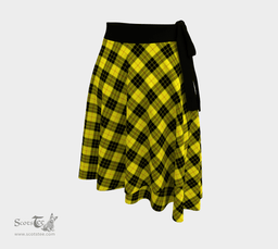Scottish MacLeod of Lewis Modern Clan Tartan Classic Wrap Skirt