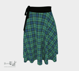 Scottish MacNeil of Colonsay Ancient Clan Tartan Classic Wrap Skirt
