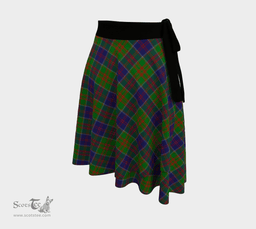 Scottish Stewart of Appin Hunting Modern Clan Tartan Classic Wrap Skirt
