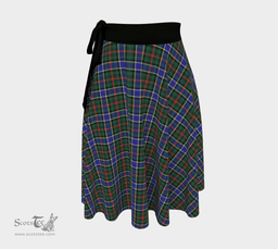 Scottish Ogilvie Hunting Modern Clan Tartan Classic Wrap Skirt