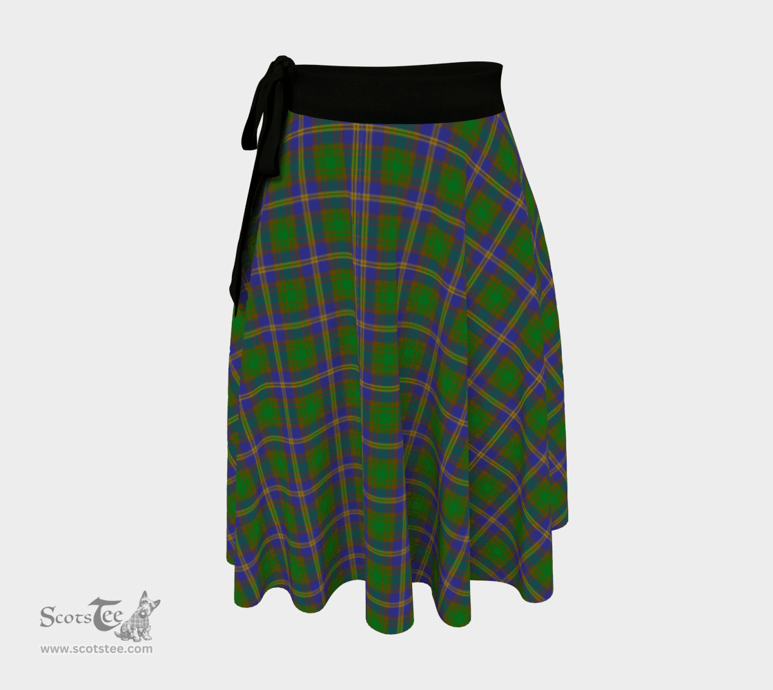 Scottish Strange of Balkaskie Clan Tartan Classic Wrap Skirt