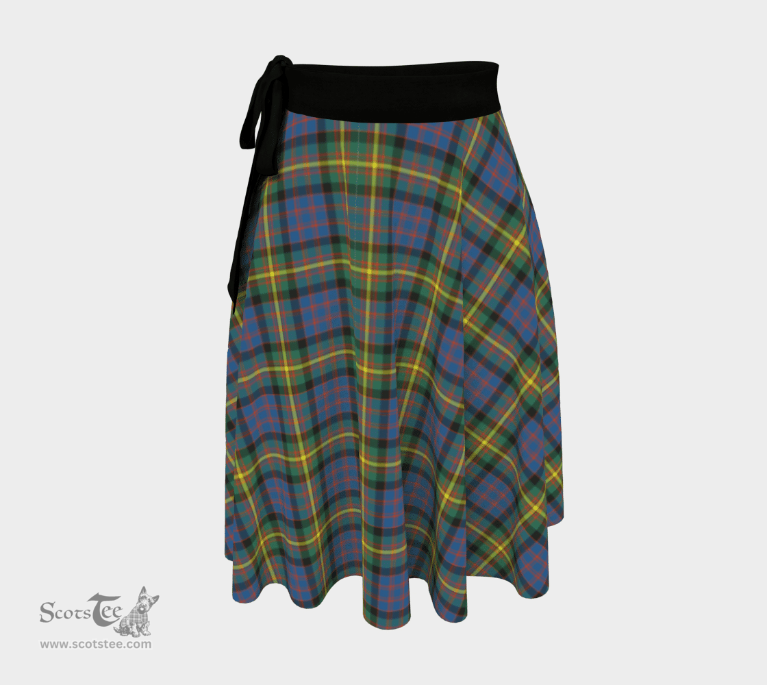 Scottish MacSporran Ancient Clan Tartan Classic Wrap Skirt
