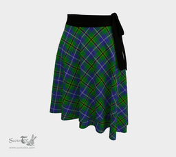Scottish Turnbull Hunting Clan Tartan Classic Wrap Skirt