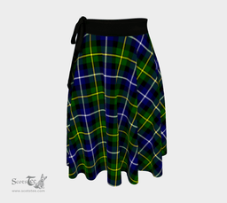 Scottish MacNeil of Barra Modern Clan Tartan Classic Wrap Skirt