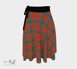 Scottish MacLean of Duart Ancient Clan Tartan Classic Wrap Skirt