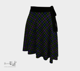 Scottish Murray of Atholl Modern Clan Tartan Classic Wrap Skirt