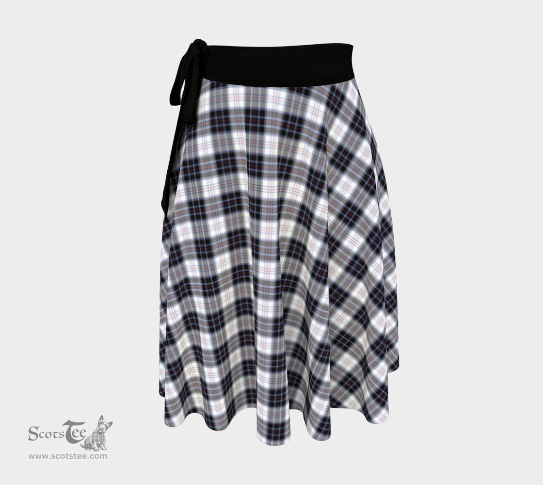 Scottish MacRae Dress Modern Clan Tartan Classic Wrap Skirt