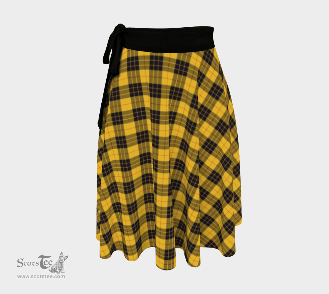 Scottish MacLeod of Lewis Ancient Clan Tartan Classic Wrap Skirt