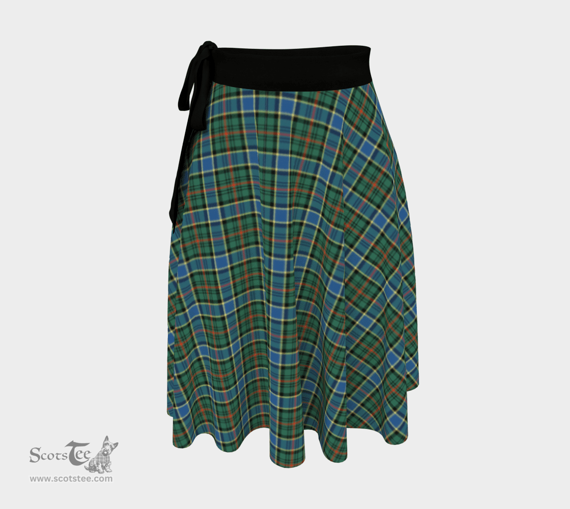 Scottish Ogilvie Hunting Ancient Clan Tartan Classic Wrap Skirt