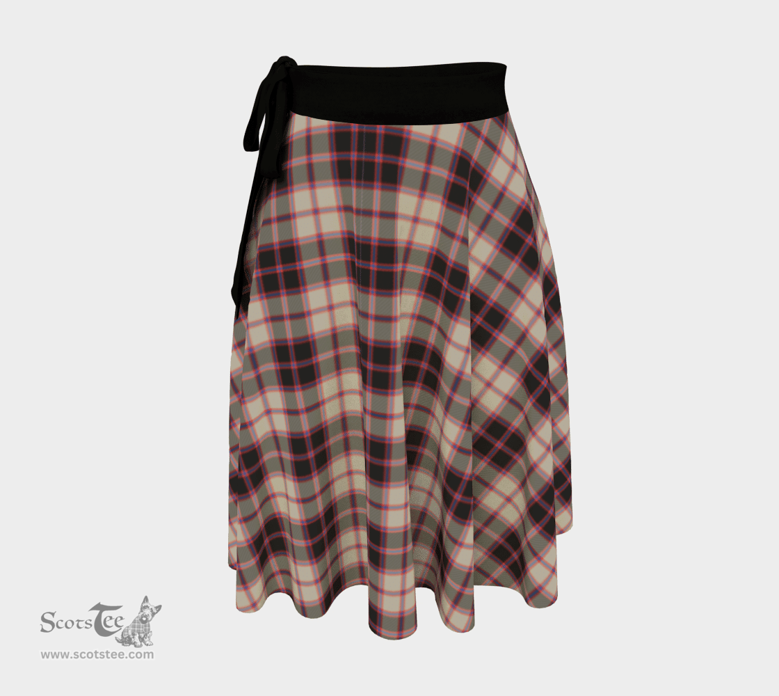 Scottish MacPherson Hunting Ancient Clan Tartan Classic Wrap Skirt