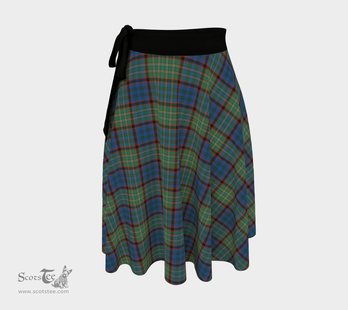 Scottish Nicolson Hunting Ancient Clan Tartan Classic Wrap Skirt
